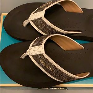 Coach flip flops wedge size 38/8